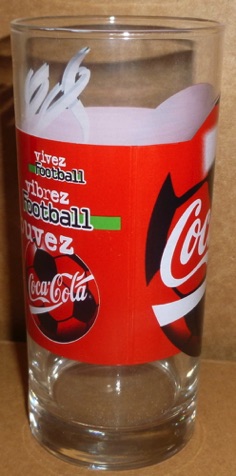 3262-6 € 2,50 coca cola glas voetbal 1998